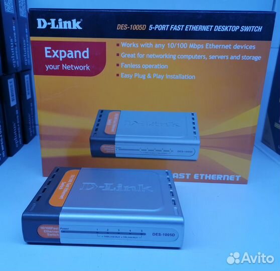 Коммутатор D-Link DES-1005D