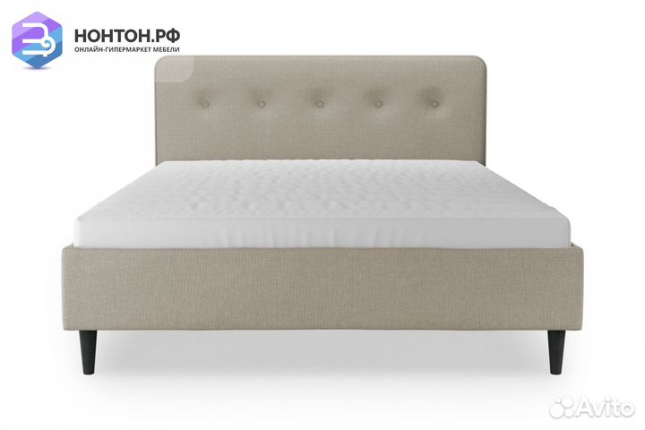 Кровать Милена бежевая