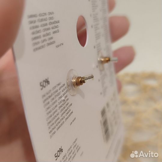 Серьги с камнями Новые