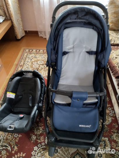 Коляска 3 в 1 bebizaro