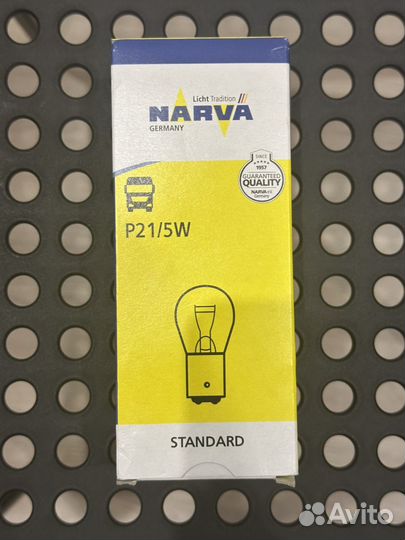 Лампы Narva P21/5W 24V