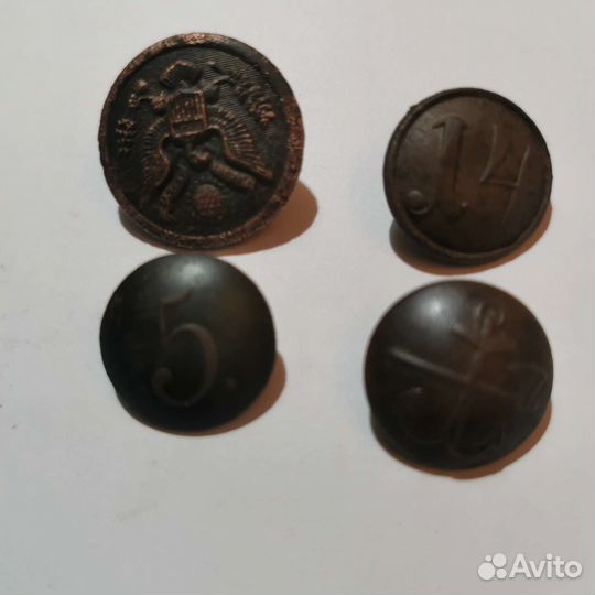 Старинные пуговицы