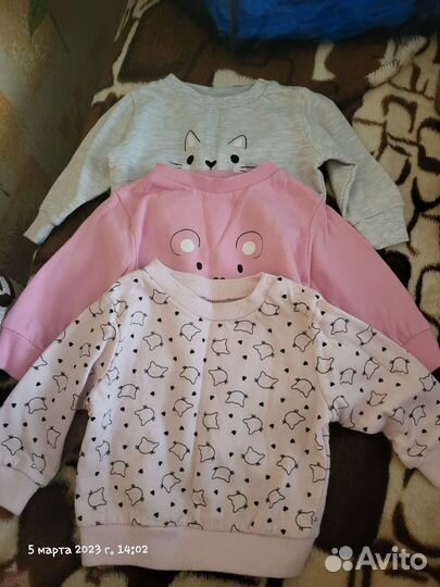 Толстовка для девочки sinsay