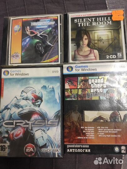 Компьютерные игры/диски CD/DVD for Windows