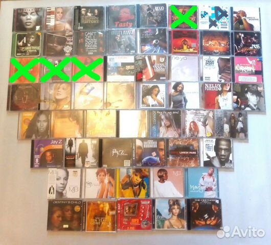 CD диски рэп хип-хоп RnB