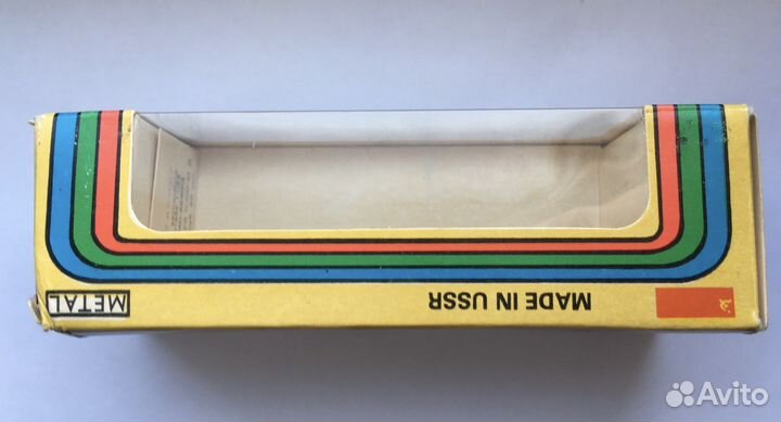 Коробка к моделям москвич 87 г