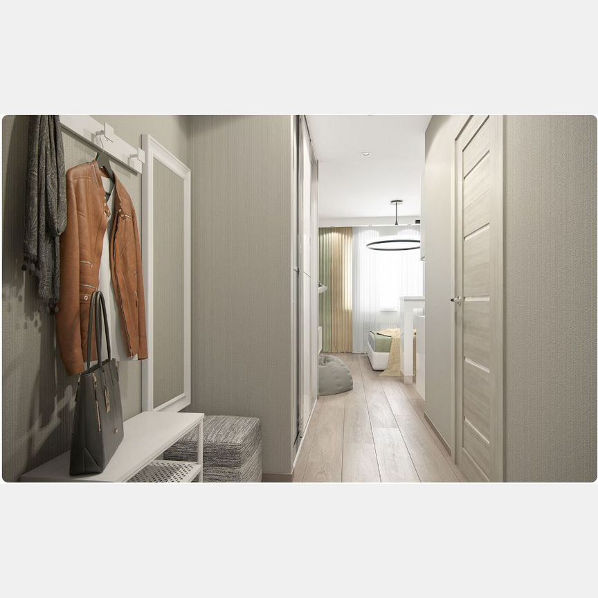 2-к. апартаменты, 61,7 м², 10/25 эт.
