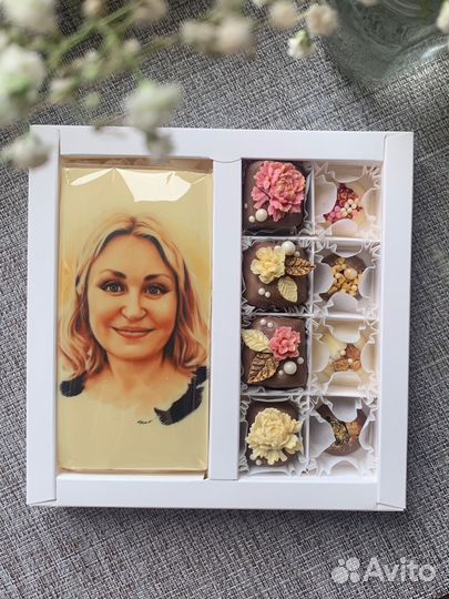 Обучение шоколадным портретам