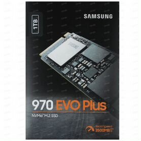 Samsung 970 SSD Evo Plus 1 Тб M2- новый