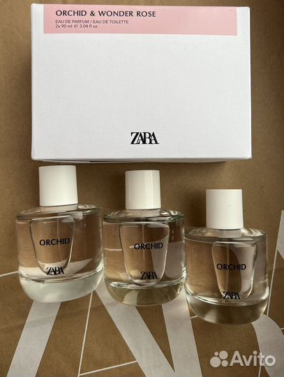 Zara Orchid 90 ml флаконы из набора