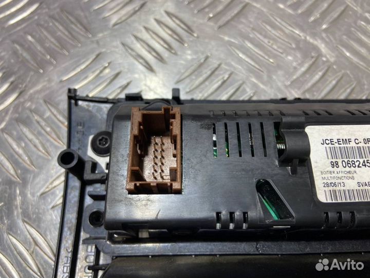 Дисплей информационный Peugeot 407