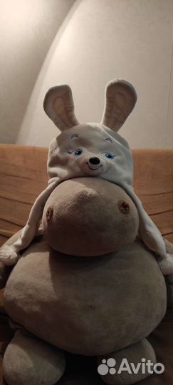 Шапка с ушами зайца