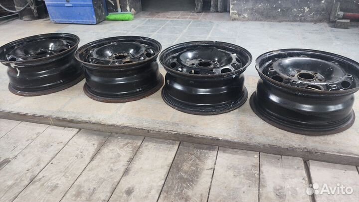 Штампованные диски r14 5x100