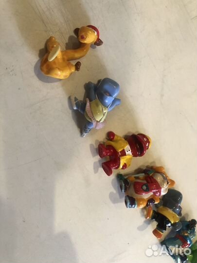 Игрушки из киндер сюрприза 90-е