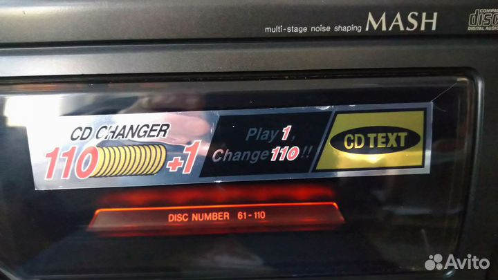 Редкий Ченжер на 111 CD Technics SL-MC410