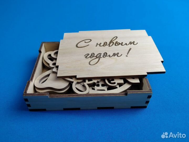 Ёлочные игрушки из дерева (фанера)