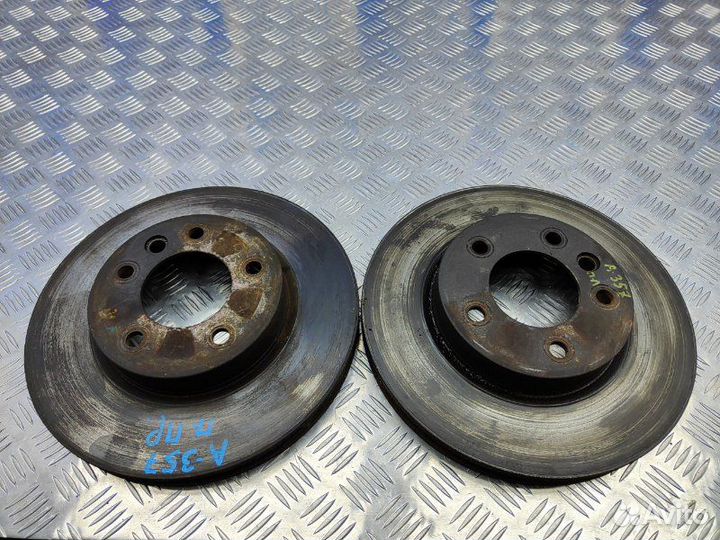 Диск тормозной передний Volkswagen Touareg 3.6 BHK