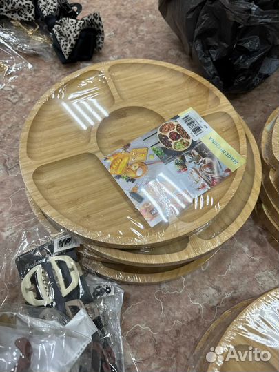 Деревянная тарелка оптом