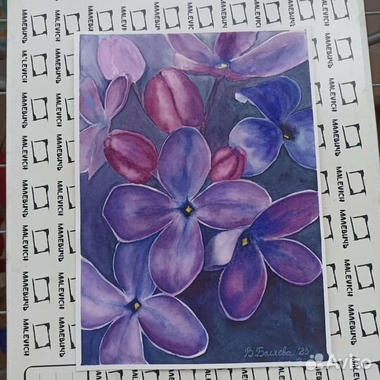 Картины акварель