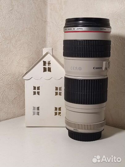 Объектив Canon EF 70 200mm f 4 L под ремонт