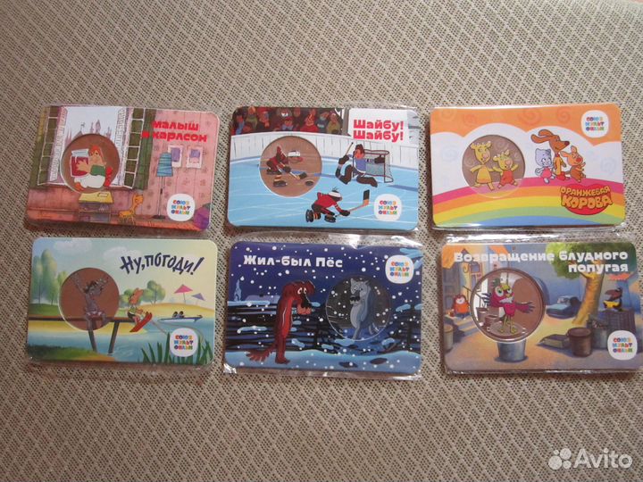 Жетоны-Медали мультфильмы ммд