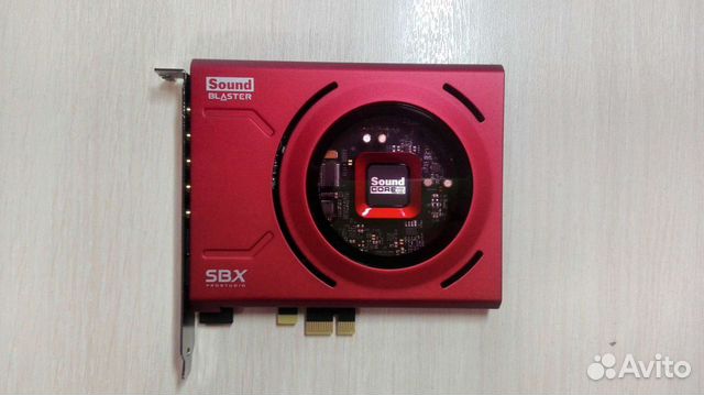 Звуковая карта pci e creative sound blaster z se