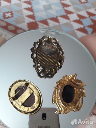 Броши Камеи Одним лотом