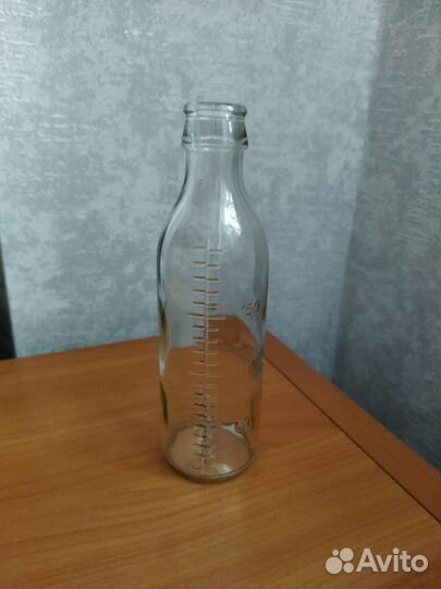 Стеклянная бутылочка для кормления