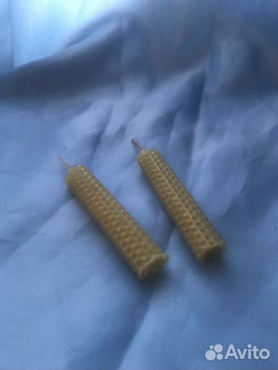 Свечи ручной работы из вощины