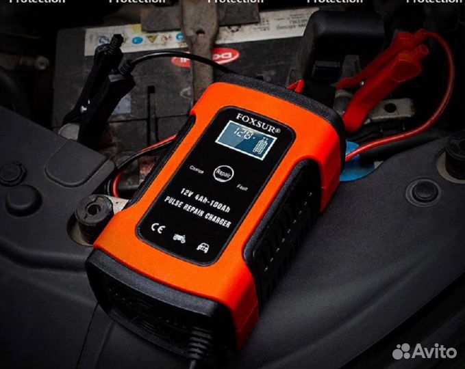 Зарядное умное устройство для авто аккумулятора