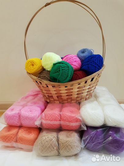 Пряжа нитки для вязания