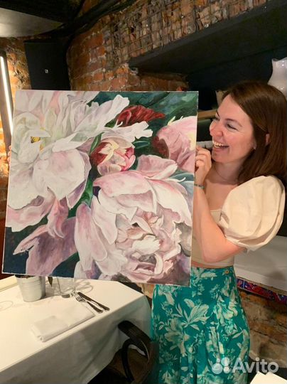 Картины маслом на заказ, подарок к 8 марта