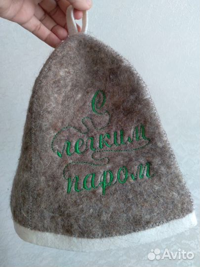 Банная шапка