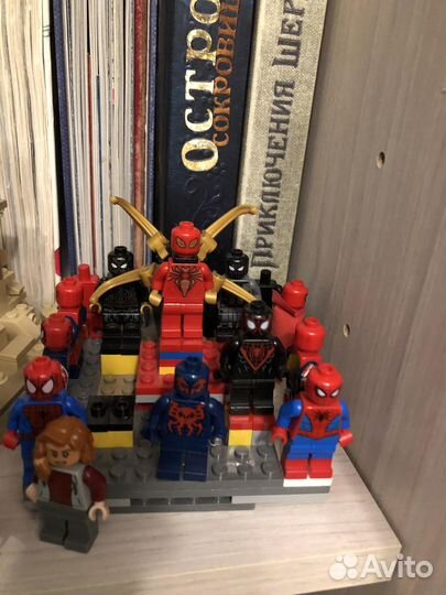 Lego минифигурки марвел