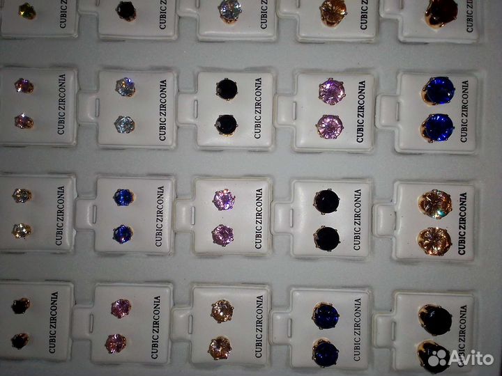 Новые серьги гвоздики