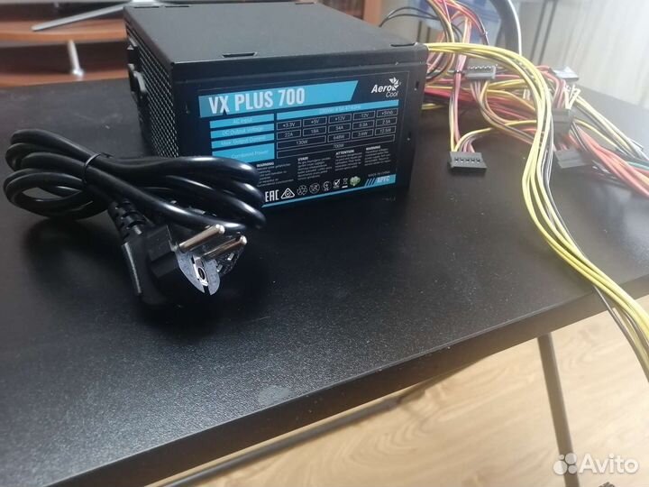Блок питания aerocool vx plus 700w
