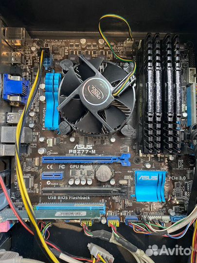 Материнская плата asus P8Z77-M