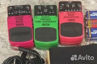 Педали эффектов, гитарные