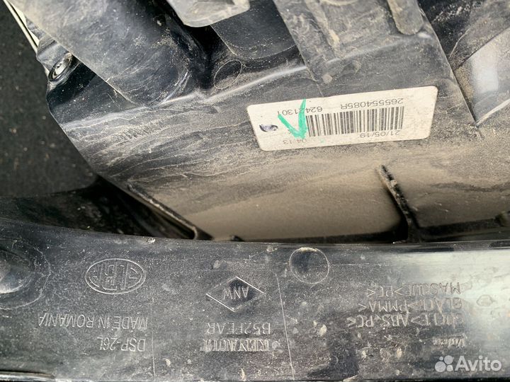 Задние фонари renault sandero 2 рестайлинг