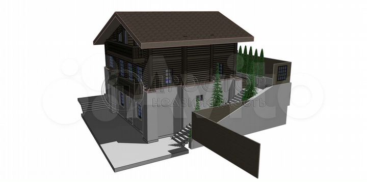 Дом 208 м² на участке 6 сот.