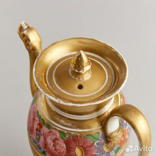 Старинный коллекционный чайник. Завод Ф.С. Батенин