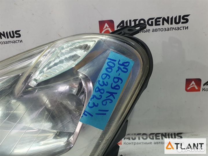 Фара передняя левая nissan bluebird sylphy