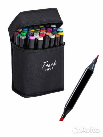 Набор маркеров для скетчинга в сумке 36 цвета