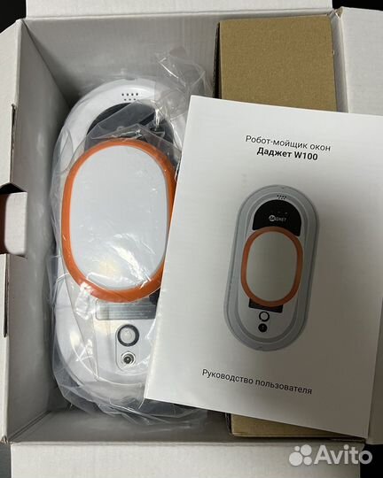 Робот-мойщик окон Даджет W100 белый