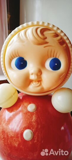 Игрушка неваляшка СССР 40 см