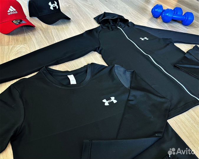 Рашгард Under Armour Black - 5/1, 2/255