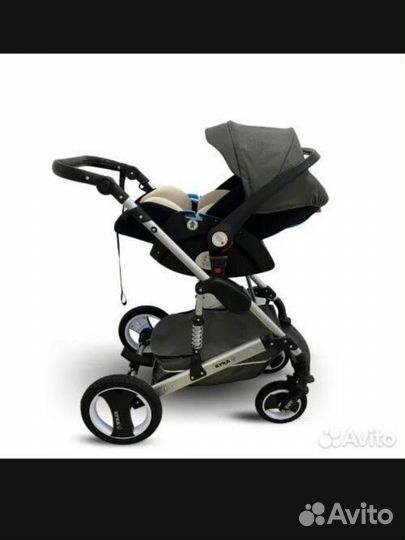 Коляска 3 в 1 бу