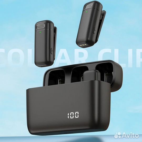 Петличный беспроводной микрофон для iPhone