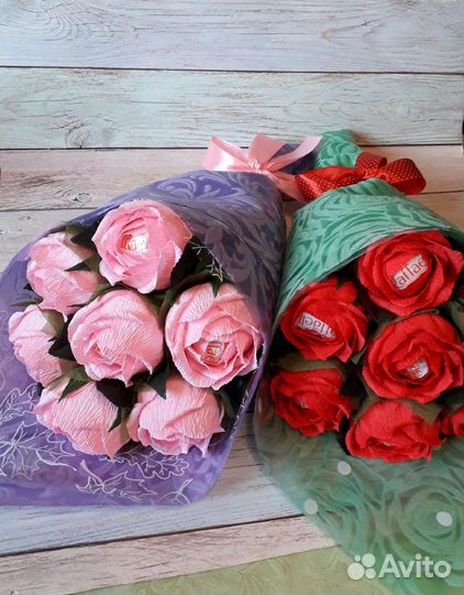Букеты в наличии и композиции из конфет