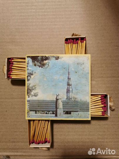 Спички СССР Рига